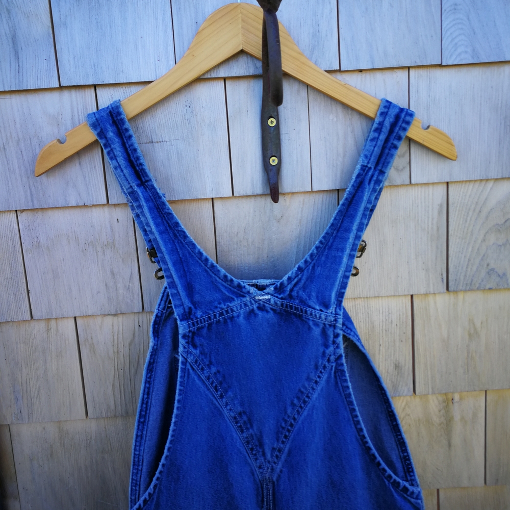 Carhartt Blue Denim Women's Overalls - Picture 9 of 12
